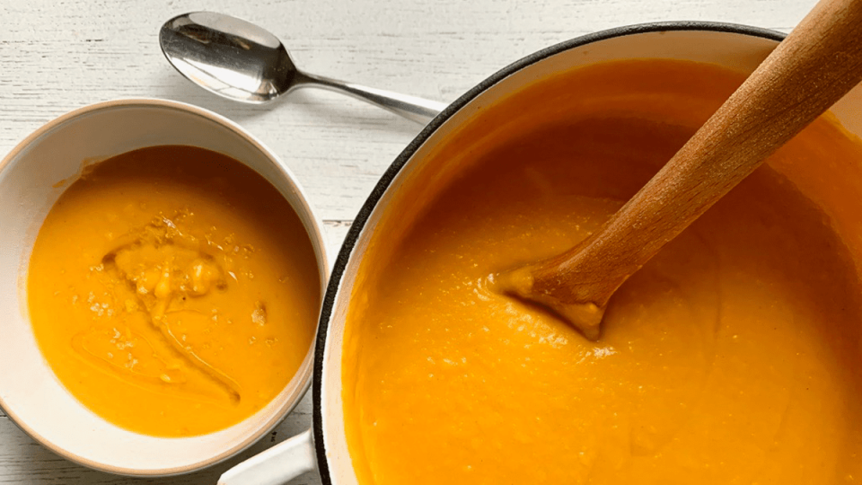 Coconut-Curry Butternut Squash Soup