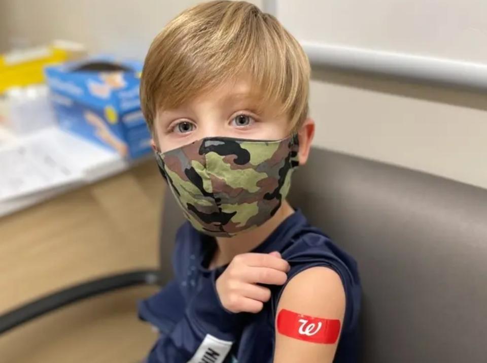 Like many parents, Julie Hynes, of Bridgewater, New Jersey, struggled with the decision to vaccinate her children. She did, explaining why in a letter we’ve reprinted on Bridgewater Patch. (Photo courtesy of Julie Hynes)