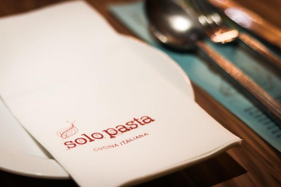 「Solo Pasta」屹立台北東區多年，擁有不少死忠粉絲。徐力剛攝