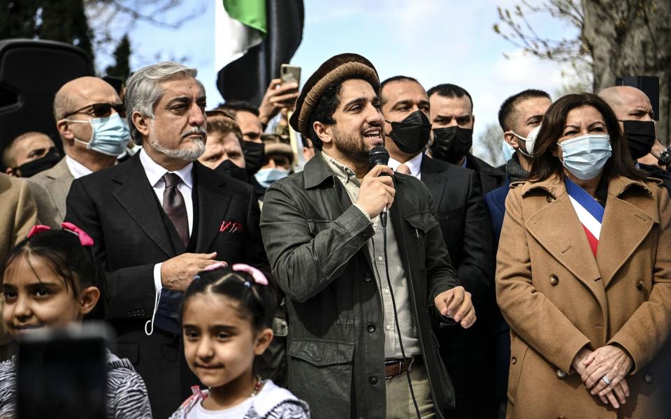 Ahmad Massoud - CHRISTOPHE ARCHAMBAULT/POOL/AFP via Getty Images