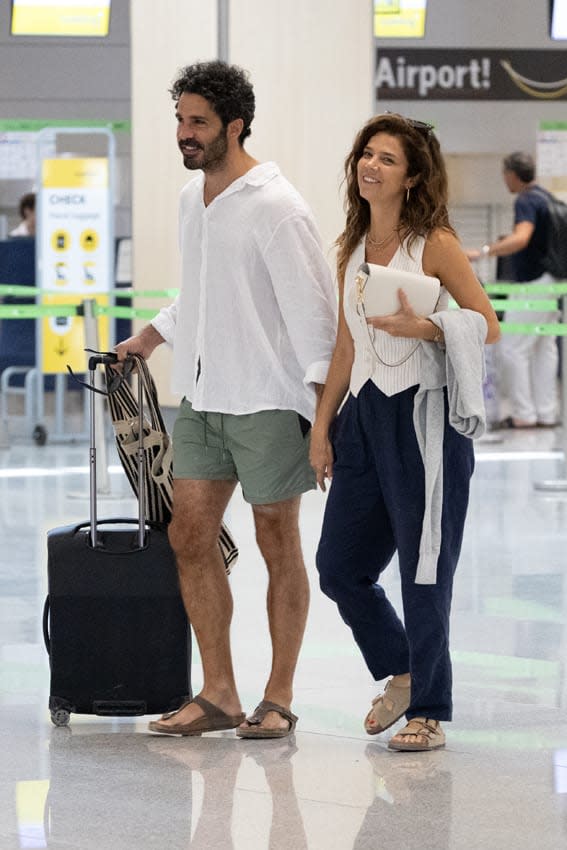 Juana Acosta y su novio Pablo