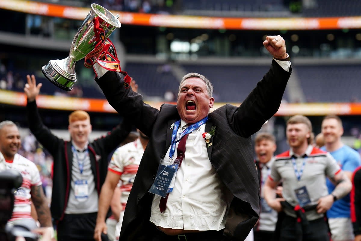 Leigh owner Derek Beaumont has big dreams for the club (Mike Egerton/PA) (PA Archive)