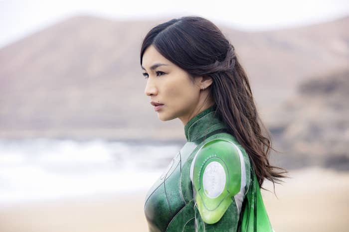 Gemma Chan as Sersi in "Eternals"