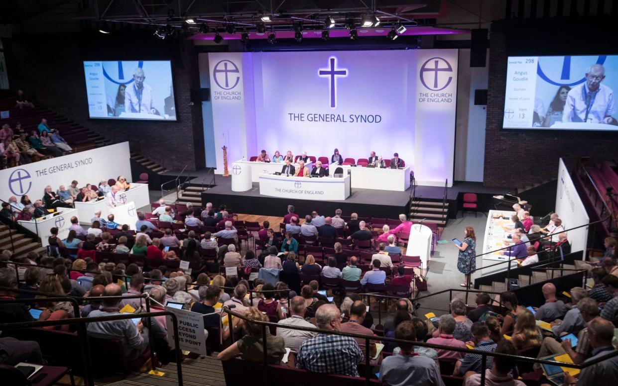 Church of England General Synod meets next month - PA
