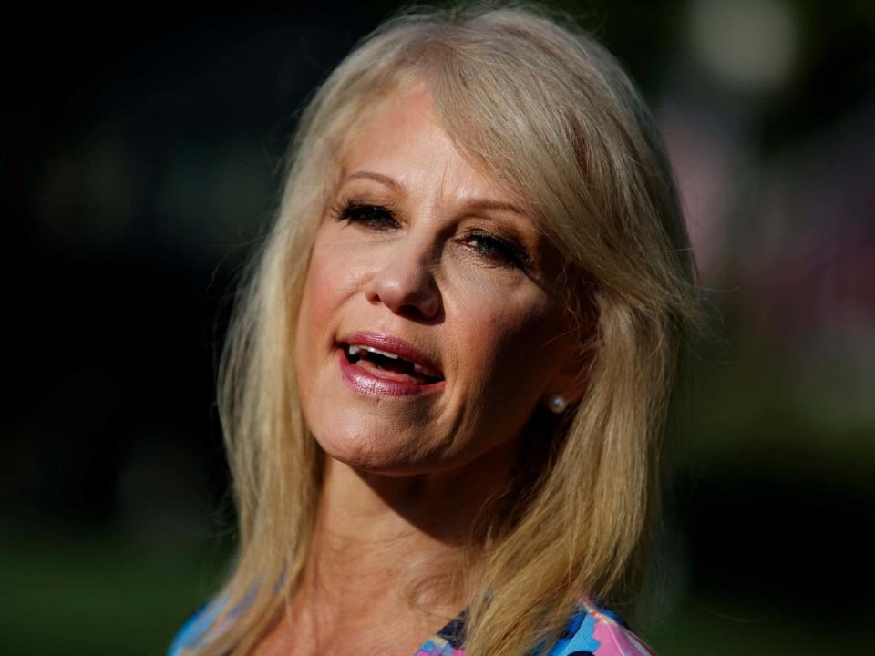 Senior Trump adviser Kellyanne Conway has defied a summons to appear at a congressional hearing about allegations she violated federal ethics law, prompting a Democratic threat to hold her in contempt of congress.White House lawyers directed Ms Conway not to appear before the US House of Representatives Oversight Committee on Monday, arguing current and former officials were “absolutely immune” from requirement to testify.Pat Cipollone, counsel to president Donald Trump, confirmed Ms Conway would be ignoring the summons in a letter made public by the committee.Past presidential administrations from both parties have adopted similar arguments, but some legal experts have said such immunity claims would be rejected by a judge if challenged in court.The committee authorised a subpoena for Ms Conway last month after she failed to show up voluntarily at an earlier hearing.Representatives want to question the adviser over her alleged breaches of Hatch Act, a law that limits federal employees’ political activity. Henry Kerner, head of the US Office of Special Counsel (OSC), told the committee three weeks ago that Ms Conway should be sacked over “egregious, repeated, and very public” violations of the law.The White House claimed in a statement that Monday's hearing was part of a "purely political campaign to harass the president and his close advisers."House Oversight Committee chairman Elijah Cummings said at Monday's hearing it was "clear-cut" that Ms Conway was required to comply with the subpoena."We are not requiring her to testify about advice she gave the president or about the White House’s policy decisions," he added. "We are requiring her to testify before congress about her multiple violations of federal law, her waste of taxpayer funds, and her actions that compromise public confidence in the integrity of the federal government."Mr Cummings said if Ms Conway did not reconsider, the committee would convene a meeting on 25 July to hold her in contempt, a move that could lead to a lawsuit seeking to force her compliance.The OSC, a government watchdog agency, last month recommended Ms Conway be fired for repeatedly violating the Hatch Act by disparaging Democratic presidential candidates while speaking in her official capacity during television interviews and on social media.Mr Kerner, a longtime Republican Party lawyer, told last month's committee hearing that Ms Conway left him “no choice” but to recommend her dismissal because she had committed “at least 10 separate Hatch Act violations, expressed no remorse and continues to express disdain” for the law.The White House has argued the OSC has adopted a legally dubious interpretation of the Hatch Act that chills the free-speech rights of government employees.“No, I’m not going to fire her,” Mr Trump said of Ms Conway last month. "It looks to me like they’re trying to take away her right of free speech, and that’s just not fair.”Ms Conway’s flouting of the summons is the latest stage of a growing confrontation between the House of Representatives and Mr Trump’s administration.The president is stonewalling multiple congressional inquiries into him, his policies, family and business holdings, and has vowed to defy all subpoenas issued by the Democrat-controlled House.Representatives are set to hold William Barr, the attorney general, and Wilbur Ross, the commerce secretary, in contempt this week for failing to comply with congressional subpoenas related to the addition of a question about citizenship to the 2020 census.