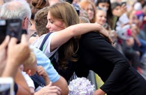 How Meghan and Kate Broke Royal Protocol While Greeting Queen's Mourners