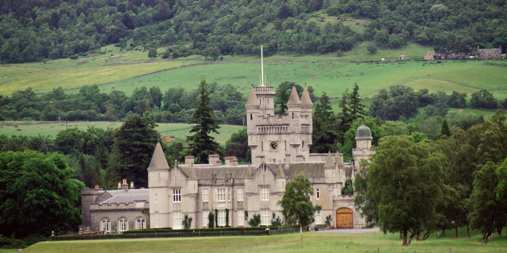 balmoral castle, the royals' scottish home