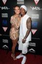 <p>Heidi Klum and Nick Cannon smiled as they posed for photographs before partying the night away. (Photo: Getty Images)</p>