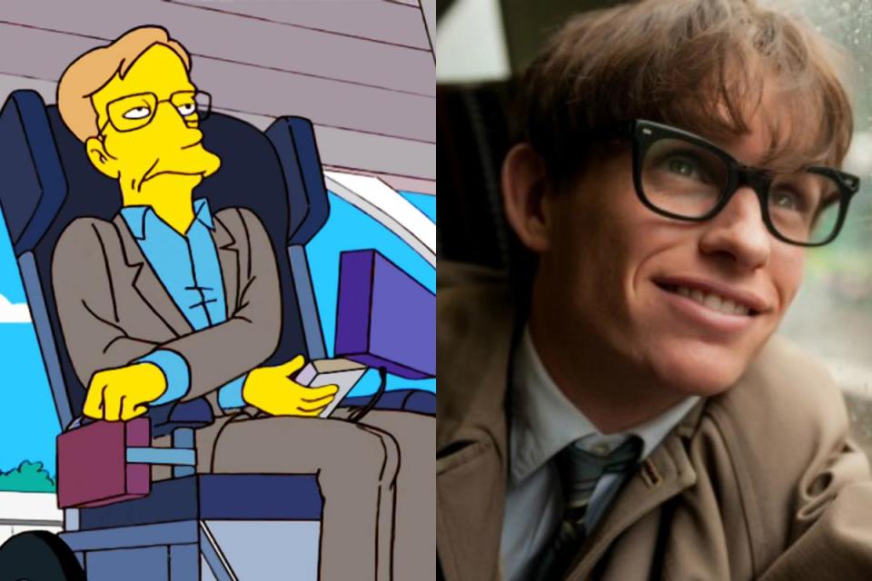 Stephen Hawking was no stranger to the screen, from The Theory of Everything to The Simpsons