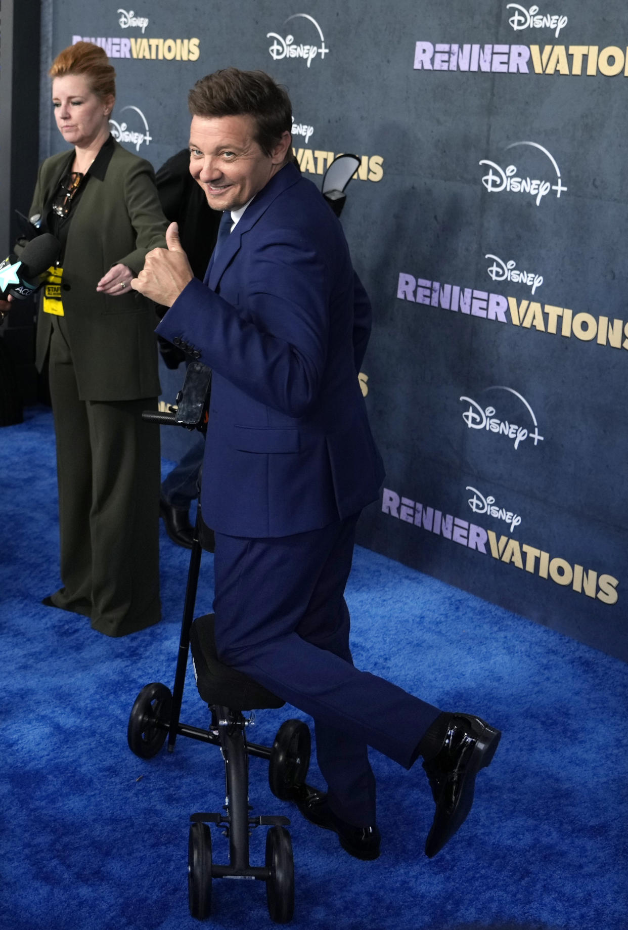 Jeremy Renner, the host and executive producer of 