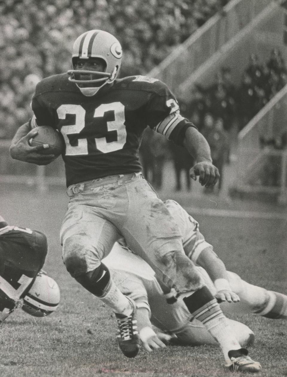 Green Bay Packers running back Travis Williams in 1971.