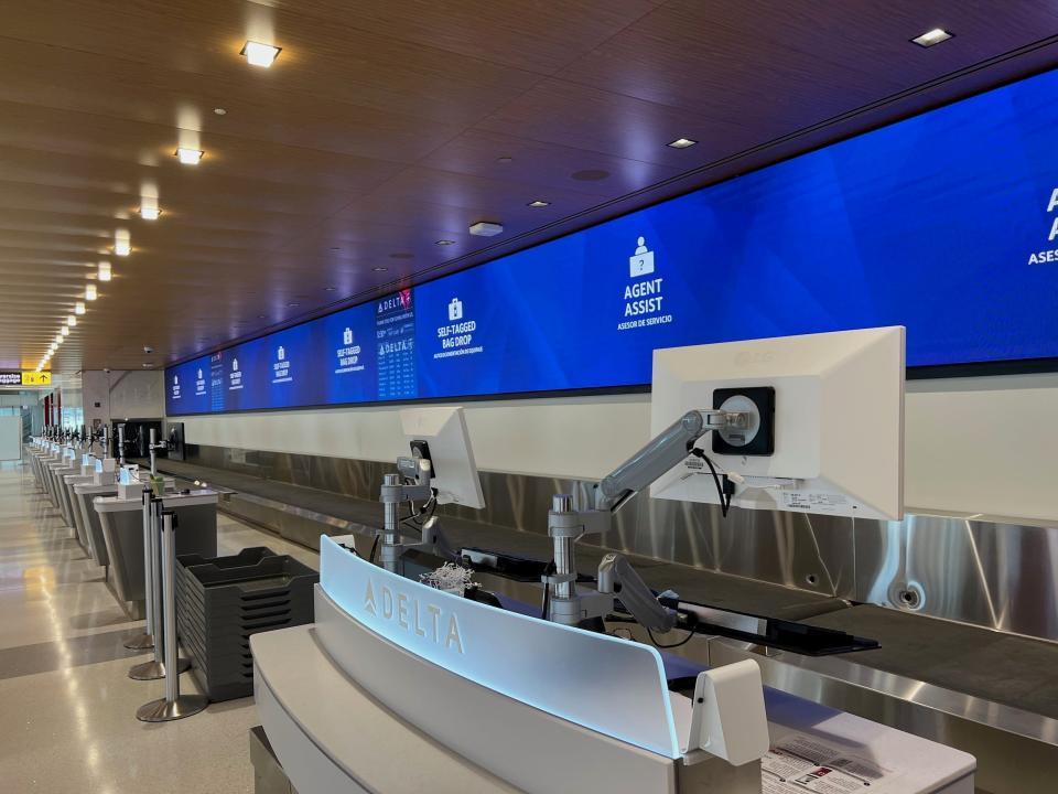 Delta Air Lines' new Terminal C at LaGuardia Airport.