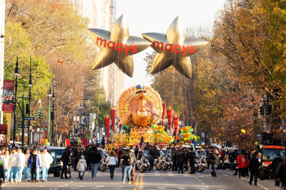 Macy thanksgiving day parade float