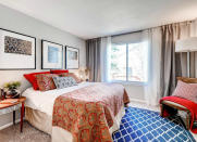 <body> <p>If your bedroom looks like it’s from a model home, it may also <em>feel </em>like a model home—cold and uninviting. Your bedroom can serve as an <a rel="nofollow noopener" href=" http://www.bobvila.com/slideshow/9-inventive-ways-to-build-an-extra-bed-48341?bv=yahoo" target="_blank" data-ylk="slk:extension;elm:context_link;itc:0;sec:content-canvas" class="link ">extension</a> of you, ruffles and all. Transform it from dour to dreamy by swapping perfectly-coiffed pillows, uncomfortable armoires, and purely ornamental decor with graphic cushions, plush couches, and meaningful personal artifacts.</p> <p><strong>Related: <a rel="nofollow noopener" href=" http://www.bobvila.com/slideshow/10-simple-ingredients-for-a-very-comfortable-bed-47603?bv=yahoo" target="_blank" data-ylk="slk:10 Simple Ingredients for a Very Comfortable Bed;elm:context_link;itc:0;sec:content-canvas" class="link ">10 Simple Ingredients for a Very Comfortable Bed</a> </strong> </p> </body>