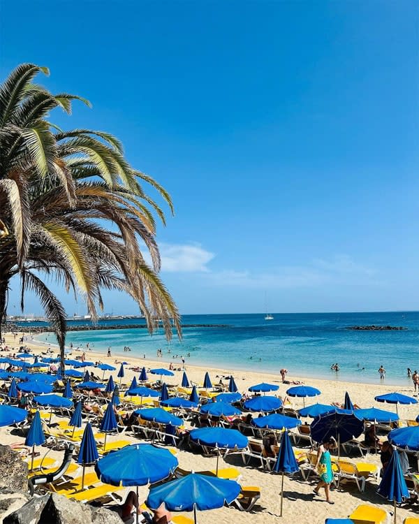 La playa de Lanzarote