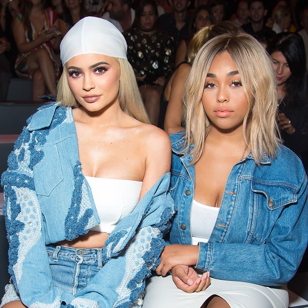 Kylie Jenner (left) and Jordyn Woods (Getty Images)
