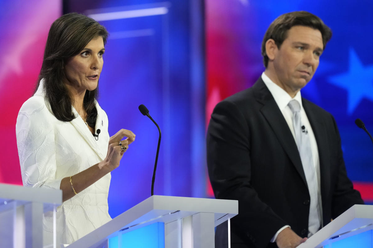 Nikki Haley will launch a M ad campaign to try to overtake Ron DeSantis in the GOP primary