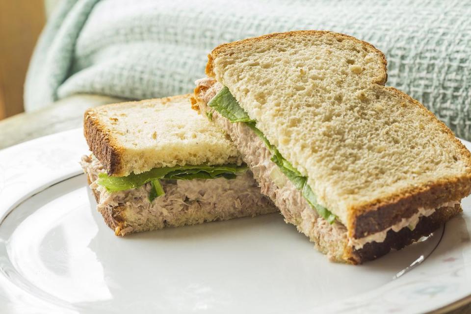 #2 Tuna salad sandwiches