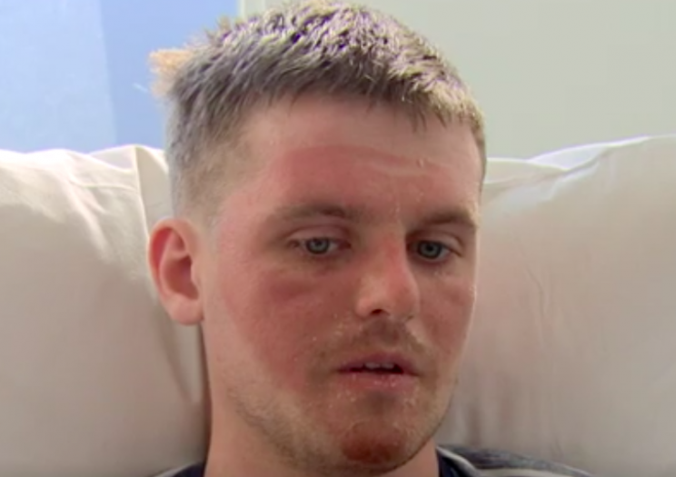 Matthew Bryce revealed how he made peace with dying just before he was rescued (BBC)