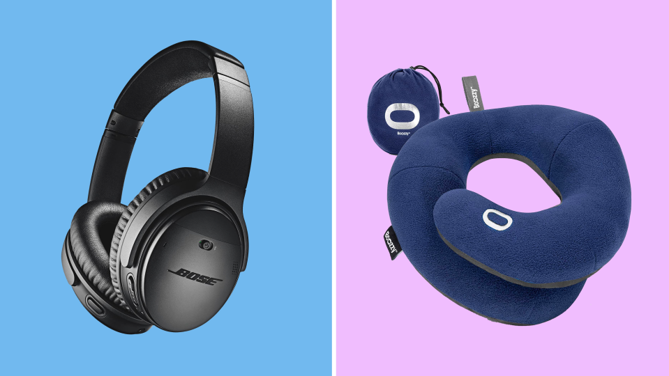 Traveling this summer 2022? Shop deep discounts on headphones, neck pillows and more today.