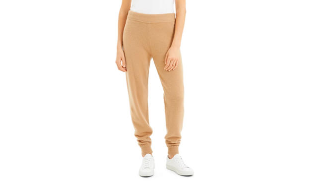 Max & Mia Women's High Waist French Terry Leggings -M