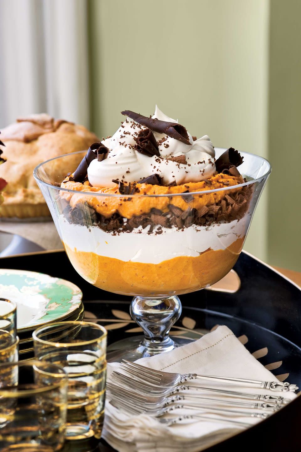 Pumpkin Mousse Trifle