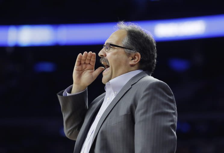 Stan Van Gundy isn’t afraid to speak out against Trump. (AP)