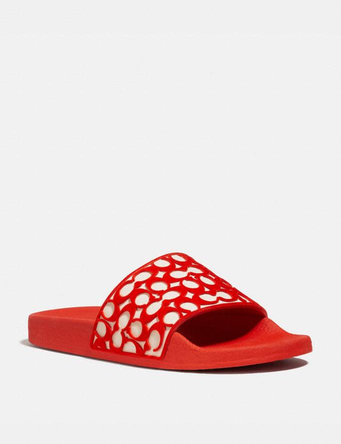 The Udele Sport Slide is on sale for Black Friday at Coach, $67 (originally $95). 