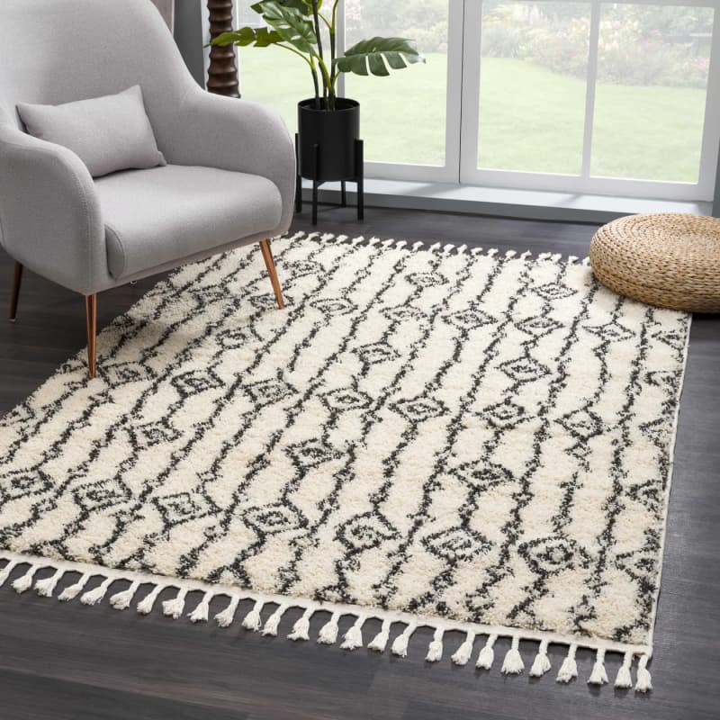 Bayanga Plush Area Rug, 5'3" x 7'3"