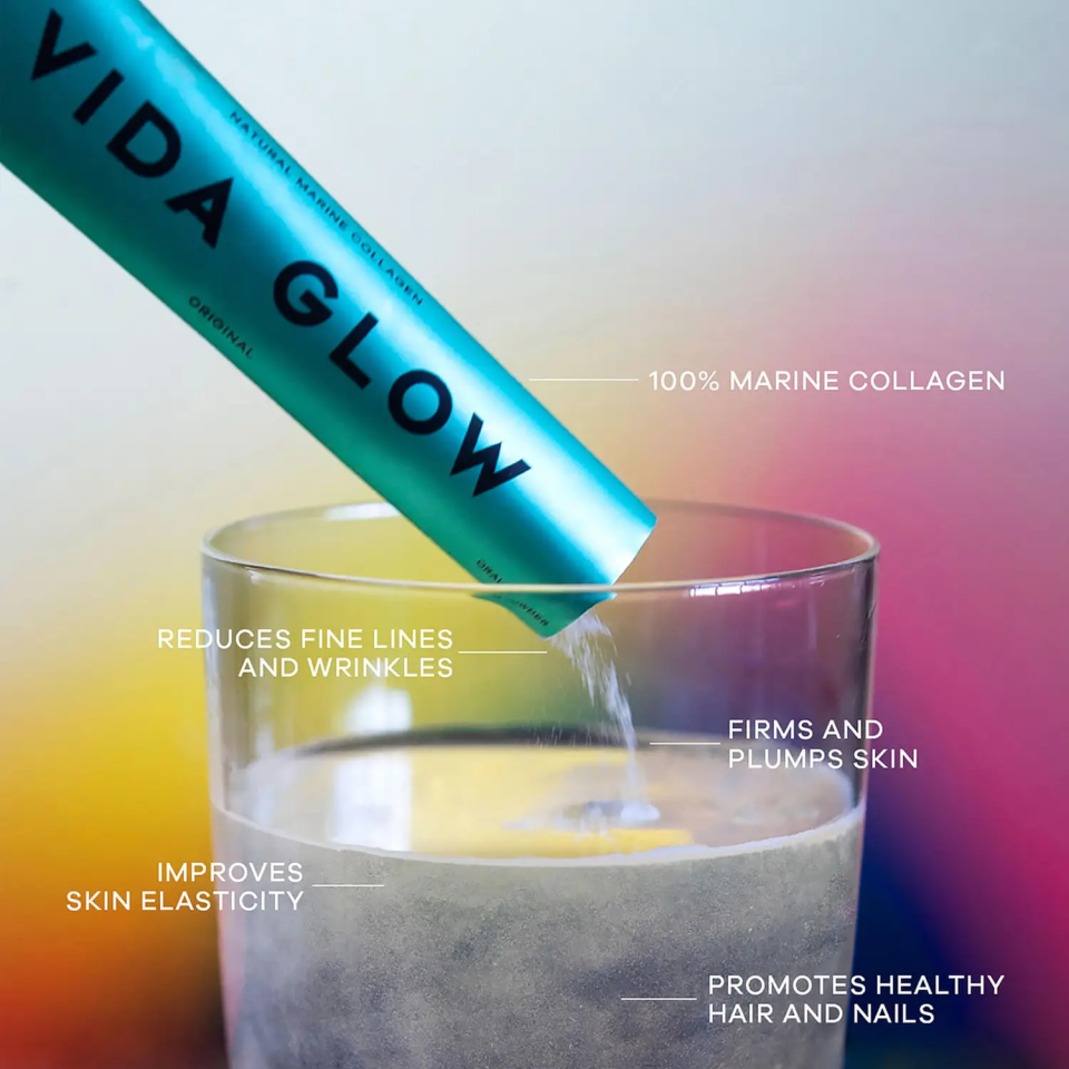 Vida Glow Natural Marine Collagen Sachets – Original. PHOTO: LookFantastic