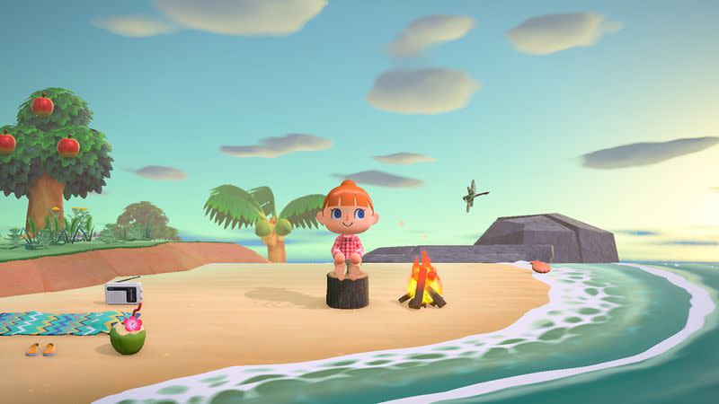 An undated screengrab from the game "Animal Crossing: New Horizons"