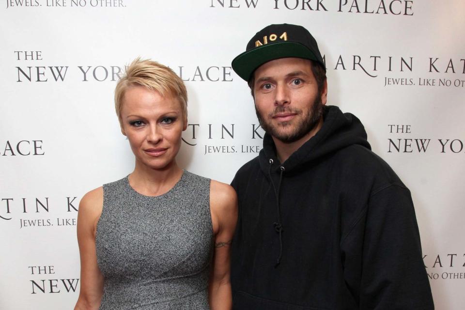 Pamela Anderson and Rick Salomon in 2013 (Getty Images North America)