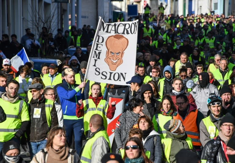 Demonstrations took place in a number of cities across France