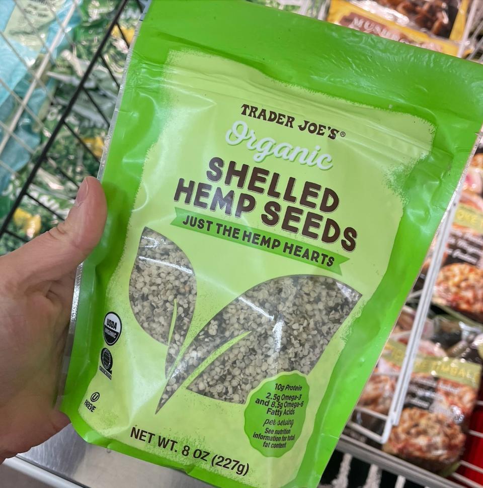 Trader Joe's hemp seeds.