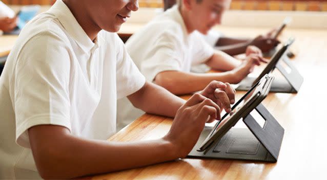 The online testing has faced criticism from the leading teachers' union. Source: Getty, file.