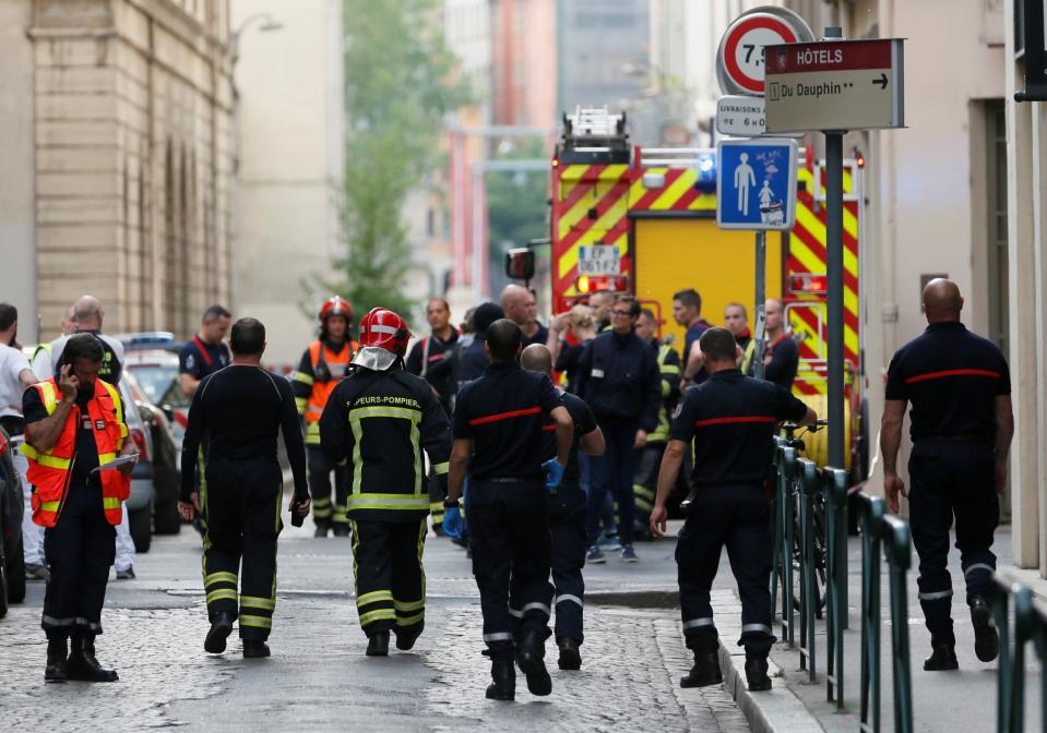 Lyon blast: Girl, eight, among 13 injured in suspected terror attack in France