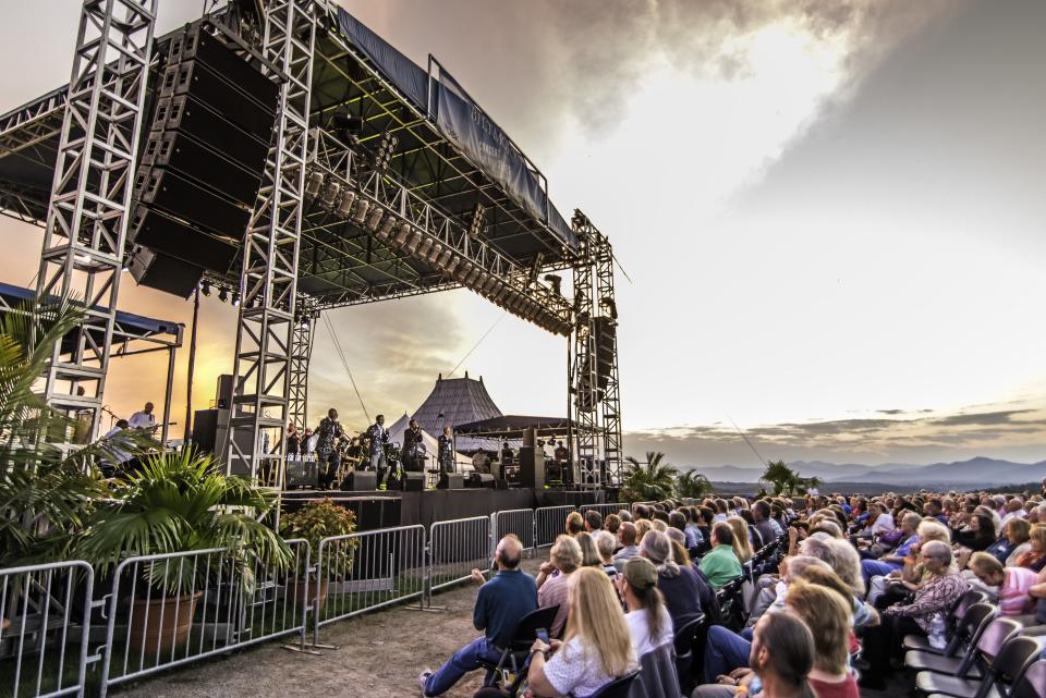 A file photo of Biltmore's concert series on the South Terrace Lawn taken at a 2015 show taken by David J. Simchock.