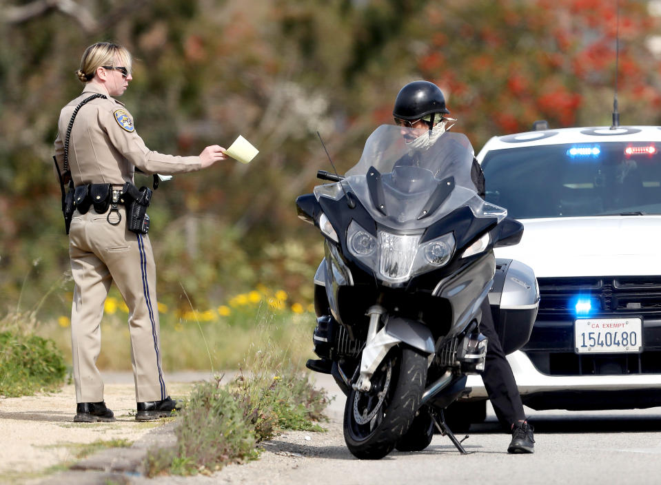 Anthony Kiedis Gets a Ticket for Running a Red Light