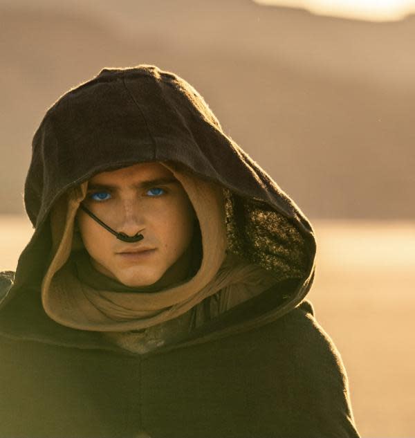 Timothée Chalamet como Paul Atreides en Dune Part 2 (Crédito: Empire)