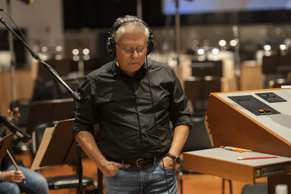 Menken working on "The Little Mermaid Live," a 2019 TV production. (Photo: Christopher Willard via Getty Images)