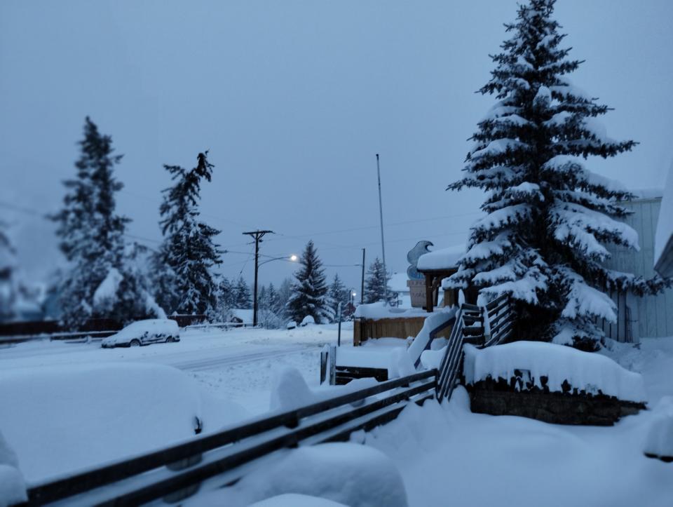 Gilpin and Clear Creek counties got the most snow during a storm on March 13 and 14, 2024. (Photo: Ellen Fern)