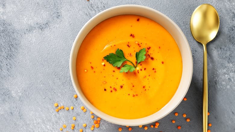 red lentil soup