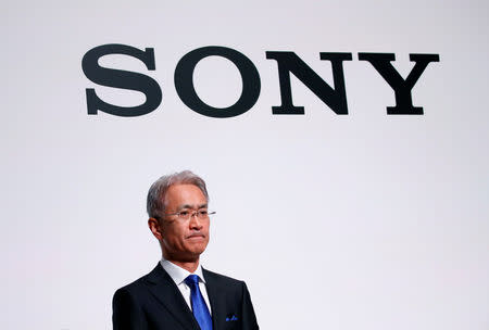 Sony Corp's President and Chief Executive Officer Kenichiro Yoshida attends a news conference on their business plan at the company's headquarters in Tokyo, Japan May 22, 2018. REUTERS/Toru Hanai/Files