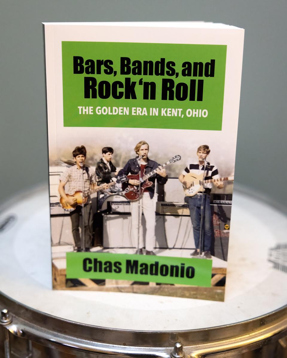 Musician and author Chas Madonio’s new book, “Bars, Bands, and Rock ’n Roll - The Golden Era in Kent, Ohio”, published by the Kent Historical Society Press, shares stories from the Kent music scene of the late 1960s and early 1970s.