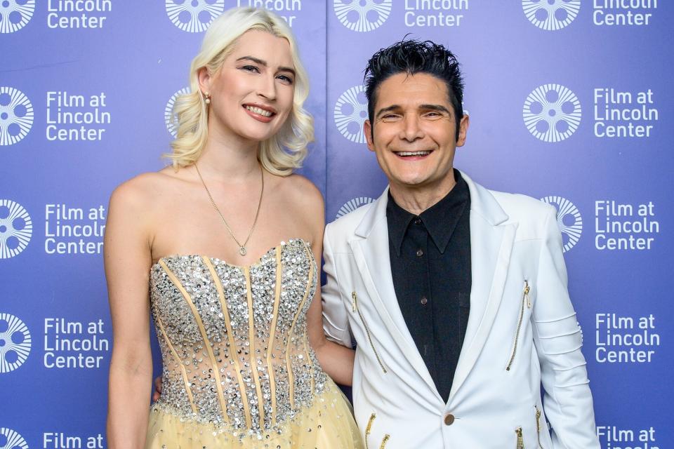 Corey Feldman and Courtney Anne Mitchell