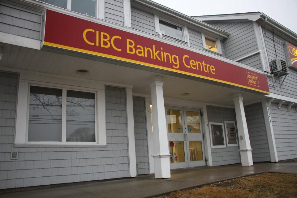 The CIBC branch in Barrington Passage, N.S. A Crown prosecutor called Terry Banks the "architect" of an elaborate fraud who duped his local CIBC branch to the tune of $8 million.