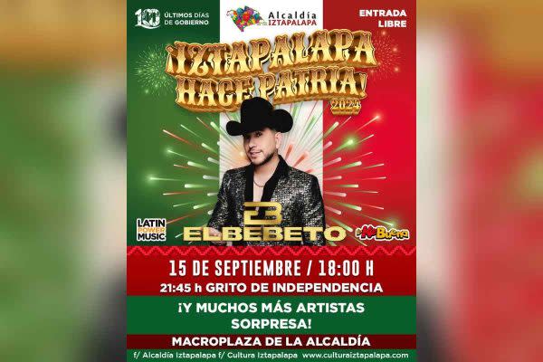 Festejo de la Independencia de México en Iztapalapa