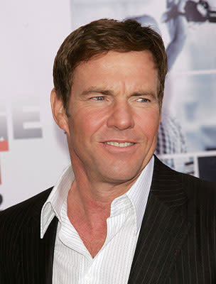 Dennis Quaid at the New York City premiere of Columbia Pictures' Vantage Point