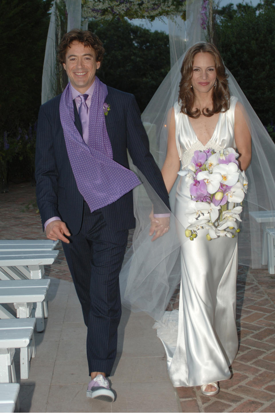 Robert Downey Jr. and Susan Levin Wedding - Handout Photo (WireImage House / WireImage)