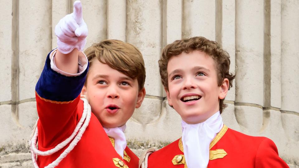 George was the youngest future King to have an official coronation role